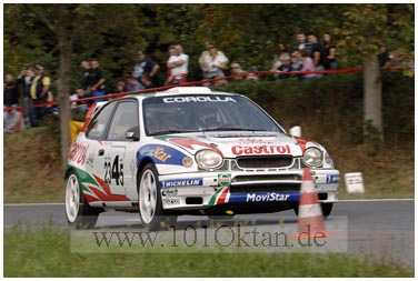 Timo Glock am Steuer des Toyota Corolla WRC