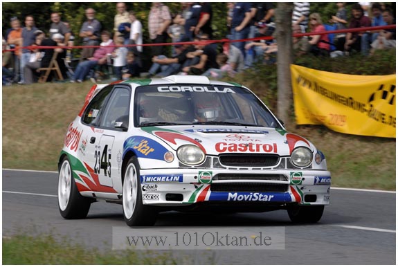 Timo Glock am Steuer des Toyota Corolla WRC